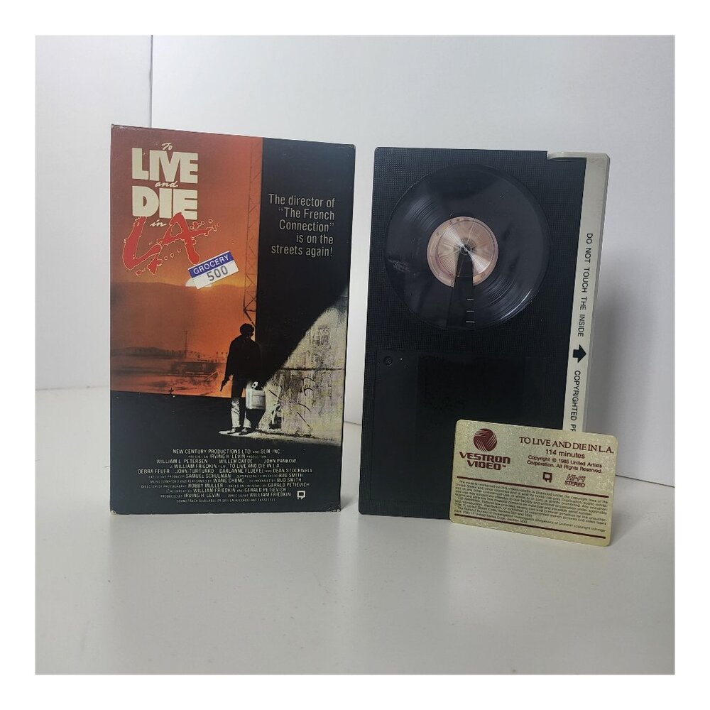 To Live and Die in LA BETA Tape Betamax (Not VHS)